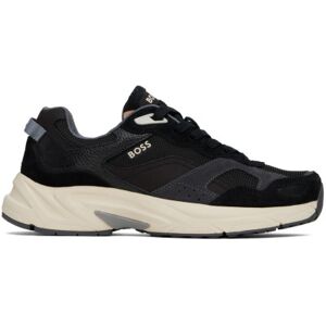 Boss Black Running-Style Sneakers  - 010-Charcoal - Size: IT 41 - male