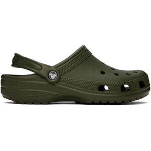 Crocs Khaki Classic Clogs  - Army Green - Size: US 10 - male