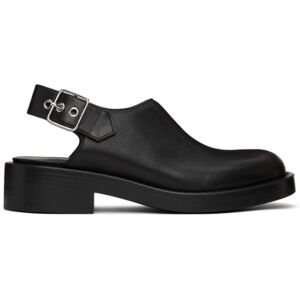 Courrèges Black Gogo Leather Clogs  - 9999 BLACK - Size: IT 40 - male