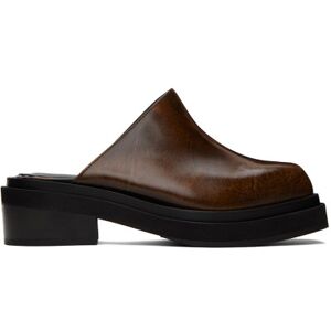 Eckhaus Latta Brown Zoe Clogs  - BROWN - Size: IT 39 - male