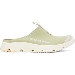 Salomon Green RX Slide 3.0 Suede Slippers  - Tea/Alfalfa/Golden F - Size: US 9 - male