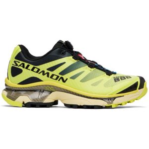 Salomon Green & Black XT-4 OG Sneakers  - Sunny Lime/Black/Tra - Size: US 13 - male