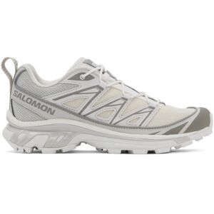 Salomon White & Gray XT-6 Expanse Sneakers  - Vanilla Ice/White/Al - Size: US 9.5 - male