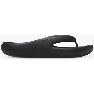 Crocs Mellow Recovery Flip Flops, Black - Black - Male - Size: 10