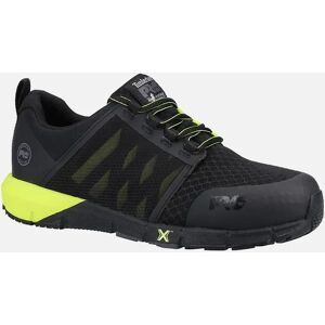 Men's Timberland Mens Radius Work Trainers - Black Hi Vis Yellow - Size: 10.5