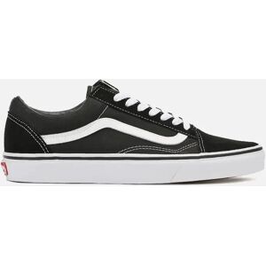 Men's Vans Old Skool Mens Black / White Canvas Trainers - Size: 6