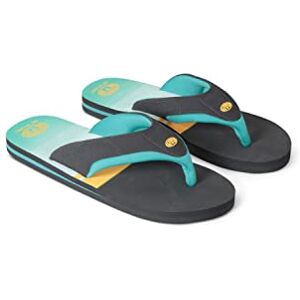 Animal Jekyl Mens Recycled Flip-Flops - Slip-On, Lightweight & Comfortable With Soft Padded Upper Straps - Best For Spring Summer, Beach & Outdoors Mustard Adult Shoe Size 7