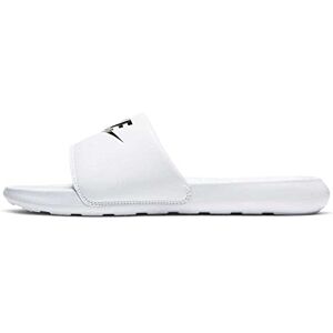 Nike Men's Victori One Slide Loafer, White Black White, 17 UK