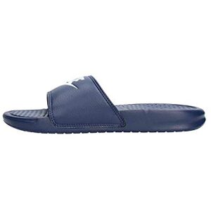 Nike Men's Benassi Just Do It Athletic Sandal, Midnight Navy, 14