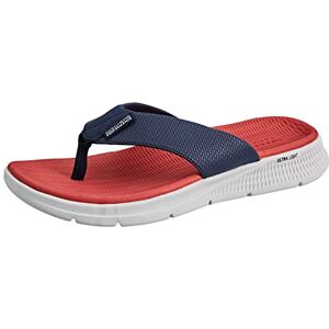 Skechers Men's GO CONSISTENT Sandal SYNTHWAVE Flip-Flop, NVRD, 10.5 UK