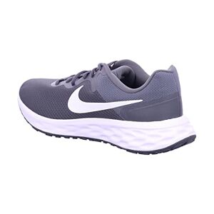 Men'S Nike Revolution 6 Nn Sneaker, Iron Grey White Smoke Grey Black Lt Smoke Grey, 8 Uk