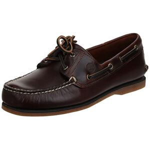 Timberland Men'S Classic 2 Eye Boat Shoes, Brown Medium Brown Full Grain, 9 Uk