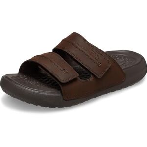 Crocs Men's Yukon Vista LR II Sandal, Espresso, 11 UK