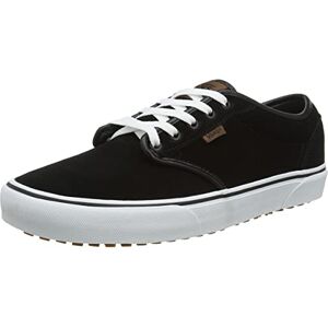 Men's Atwood VansGuard Sneaker, (Suede Fleece) Black/White, 10 UK