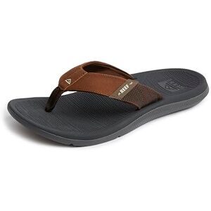 Reef Men's Santa Ana Sandal, Grey Tan, 12 UK