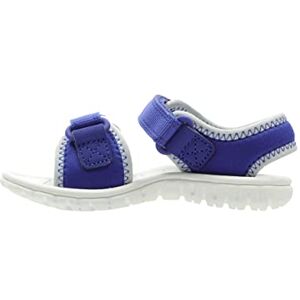 Clarks Surfing Tide T Sandal, Blue, 4 UK