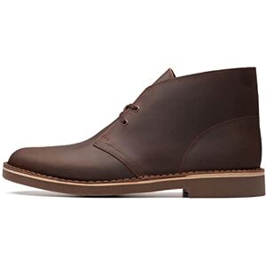 Clarks Men's Bushacre 2 Chukka Boot, Dark Brown, 7.5 UK