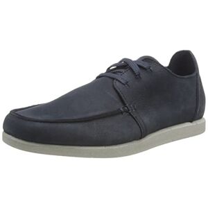 Clarks Men's ShacreLite Low Sneaker, Navy Nubuck, 8.5 UK