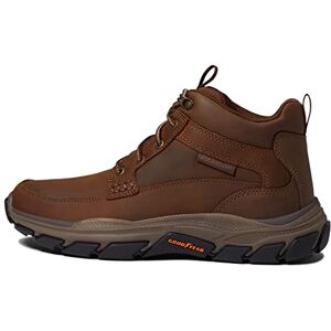 Skechers Extra Wide Fit: Respected - Boswell Boots - Dark Brown Size 10