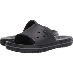 Crocs Unisex Crocband Iii Slide Open Toe Sandals, Black Black Graphite 02s, M10 W11