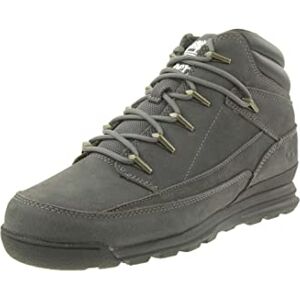 Timberland Euro Rock Water Resistant Basic Chukka/Mid, Dark Grey Nubuck, 12.5 UK