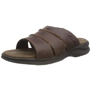 Clarks Men's Walkford Easy Sandal, Brown Tumb, 7 UK