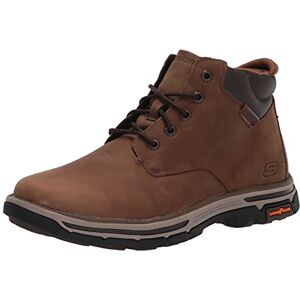 Skechers Men's Segment 2.0 Brogden Chukka Boot, Desert Leather, 10 UK