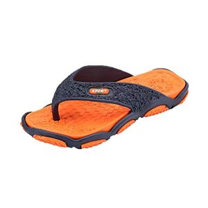 Generic Mens Slippers 2024 Fashion Slippers For Men Bathroom Fashion Toe Beach Flops Flip Men'S Open Massage Summer Slippers Shoes Men'S Slipper Arch Support Slippers Men (Orange, 8)