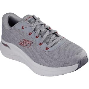 Skechers Men's Arch FIT 2.0 Road Wave Sneaker, Gray, 10 UK