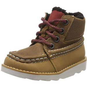 Clarks Crown Spirit T Classic Boots, Brown (Tan Combi Lea Tan Combi Lea), 4.5 UK Child