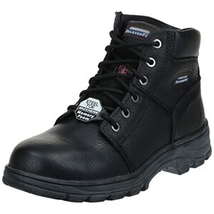 Skechers for Work 77009 Workshire Relaxed Fit Work Steel Toe Boot Black