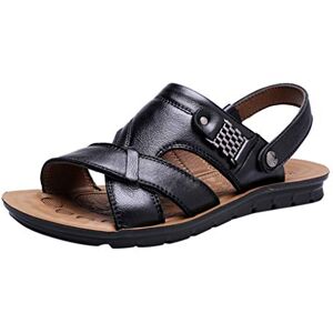 Generic Men'S Flip-Flops Comfort Slippers - Dual-Purpose Sandals Slippers Dual-Purpose Beach Flip Flops Walking Slide Sandals Sports Sandals Soft Breathable Summer Shoes Non-Slip Indoor Outdoor