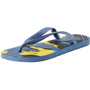 Havaianas Men's Top Camu Flip-Flop, Indigo Blue, 9/10 UK