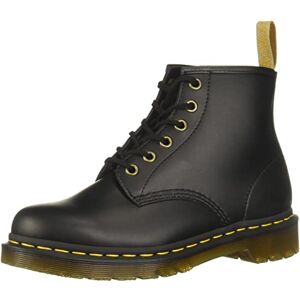 Dr. Martens Unisex Adult's Vegan 101 Classic Boots, Black (Black Felix Rub Off 001), 3