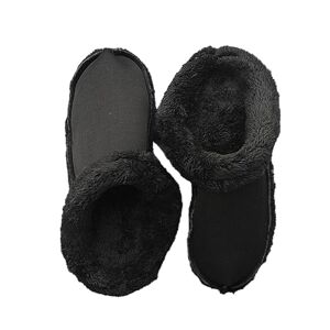 GIVOKE Shoes Warm Lining Crocs Clogs Liner, White Plush Crocs Clogs Insoles Replacement (Black, 37-38)