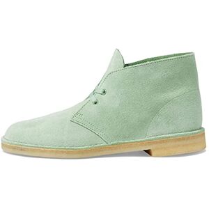 Clarks Men'S Desert Chukka Boot, Light Green Suede, 7