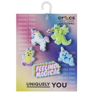 Crocs Unisex's Feeling Magical 5 Pack Shoe Charms, One Size