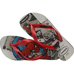 Havaianas Unisex's Top Marvel Classics Flip-Flop, Black, 9/10 UK