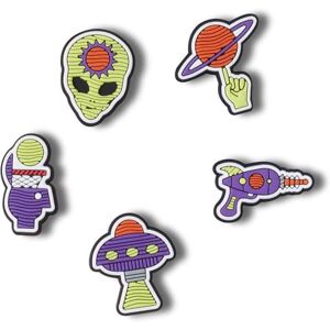 Crocs Unisex's Extra Terrestrial 5 Pack Shoe Charms, One Size