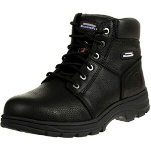 Skechers Men's Workshire Classic Boots, Black Embossed Leather, 6 UK