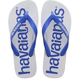 Havaianas Unisex's Top Logomania 2 Flip-Flop, Blue Star, 11/12 UK