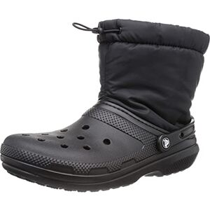 Crocs Men's Classic Lined Neo Puff Boot Snow, Black, 11 UK