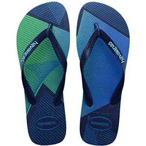 Havaianas Men's Trend Flip-Flop, Navy Blue/Navy Blue/Blue, 9/10 UK