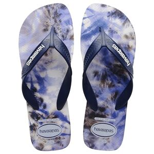 Havaianas Men's Surf Flip-Flop, White/Navy/White, 9/10 UK