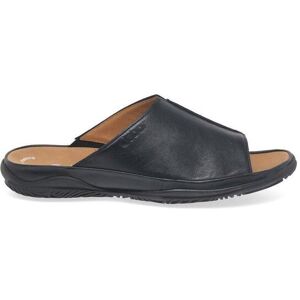 Gabor 'Idol' Leather Wide Fit Casual Sliders