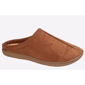 Zedzzz Alex Mule Slippers Mens - Tan - Size Uk 9