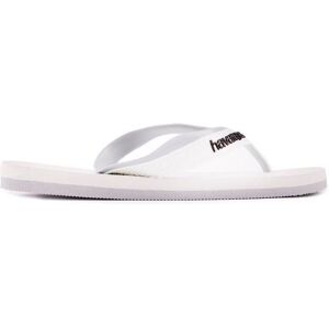 Havaianas Mens Dual Sandals - White Pvc - Size Uk 6.5