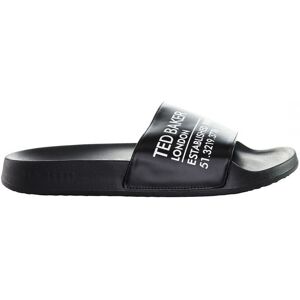 Ted Baker Aziell Mens Black Sliders - Size Uk 9