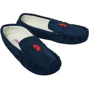 Luke 1977 Mens Canelo Slippers In Navy - Size Uk 9