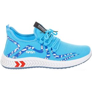 Nasa Csk2025 Mens High Style Lace-Up Sports Shoes - Blue - Size Eu 44